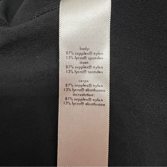 Lucy Activewear Stretchy Black Abstract Sleeveless Top Size Small - Picture 4 of 7